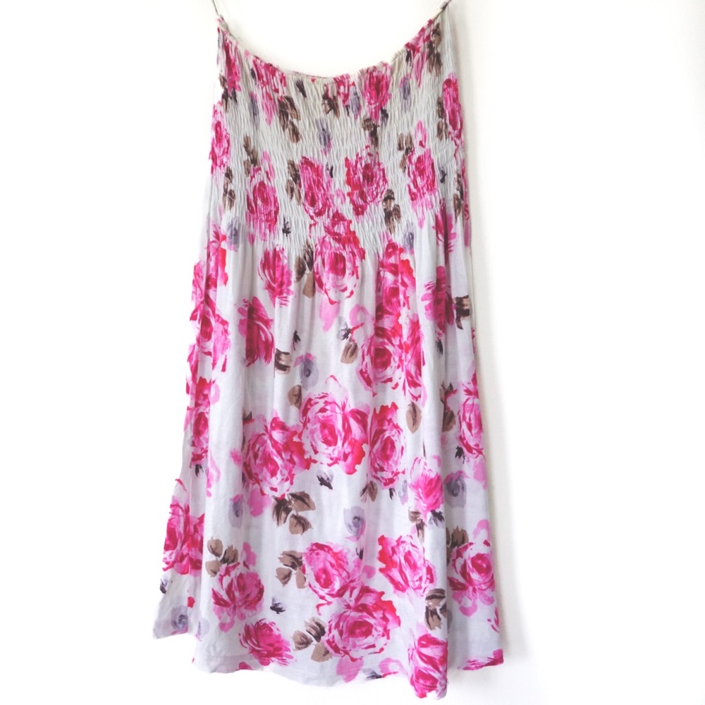 FOREVER 21 | Hot Pink Floral Dress